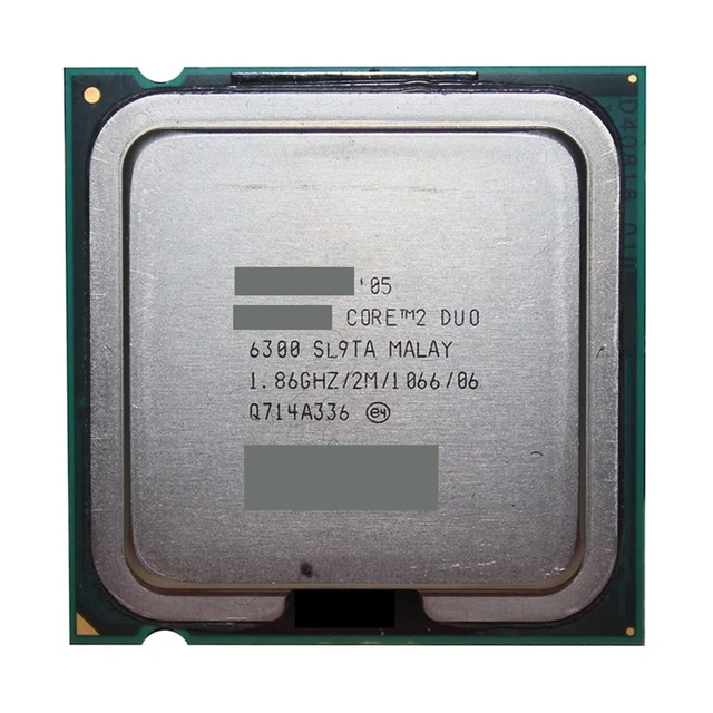 Alt view image 2 of 2 - CPU c 2 Duo E6300 CPU Processor (1.86 GHz/2 M/1066 M Hz) 65W Socket forLGA 775