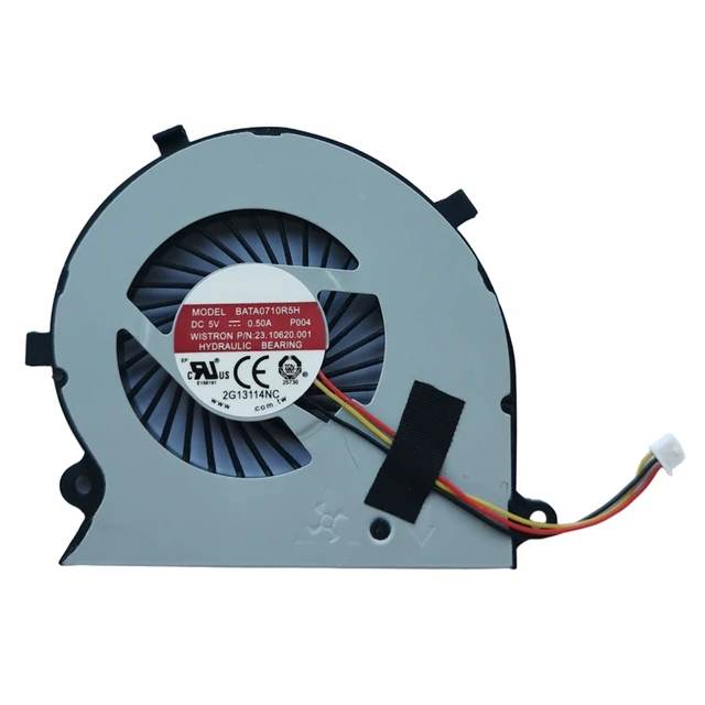 Alt view image 2 of 2 - Laptop Cooling Replacement CPU Fan for to-Shiba Satellite P50W P50W-B P50W-BST2N01 P55W P55W-B P55W-B5112 P55W-B5220 P55W-B5224 P55W-B5318 Series 5V 3 PIN BAAA0705R5H V002 BATA0710R5H P004