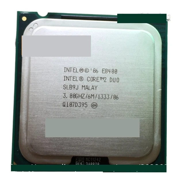 Alt view image 2 of 2 - CPU CPU c 2 Duo E8400 Prosesor 3.0 GHz/6M /1333M Hz Dual-Core Socket 775 (E8400