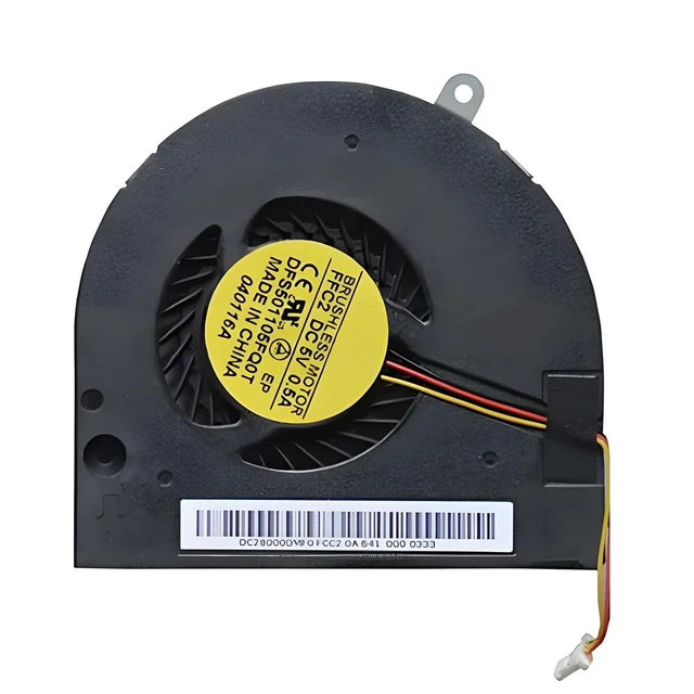 Alt view image 2 of 2 - Laptop Cooling Replacement CPU Fan for Ac-er Aspire E1 E1-510 E1-530 E1-530G E1-532 E1-532P E1-570 E1-570G E1-572 E1-572PG E1-572P E1-572G V5-561 V5-561PG V5-561G V5-561P Series DFS501105FQ0T FFC2