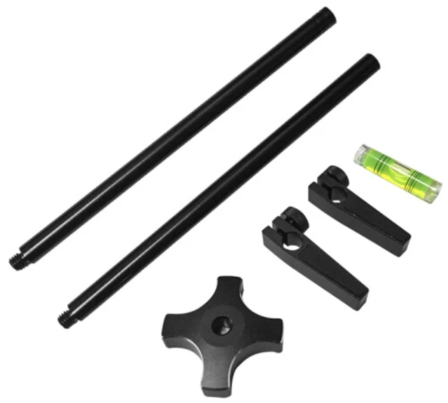 Alt view image 9 of 12 - Graphics Card GPU Brace Support Black, Video Card Sag Holder/Holster Bracket,Anodized Aerospace Aluminum, Adjustable for Single/Dual Slot Cards, Universal Graphics Card Stand