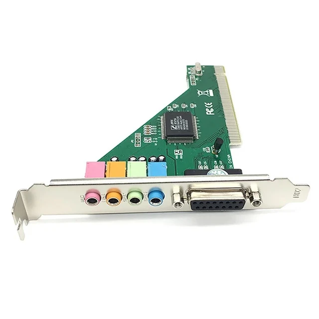 Alt view image 13 of 14 - 5.1 Accessories 4 Channel Midi Components 3D Surround External Sound Card Audio Computer PCI Remix For Windows XP7 32bit