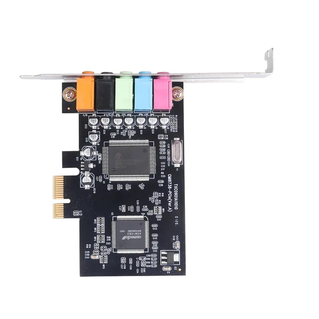 Alt view image 10 of 10 - 5.1CH PCI Sound Card CMI8738 Chipset Audio Digital Sound Card Desktop Pci Sound Card 5.1 Channel