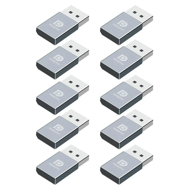 Alt view image 2 of 2 - For 10Pcs 4K DP Display Adapter EDID Headless Ghost Emulator Graphics Video Card