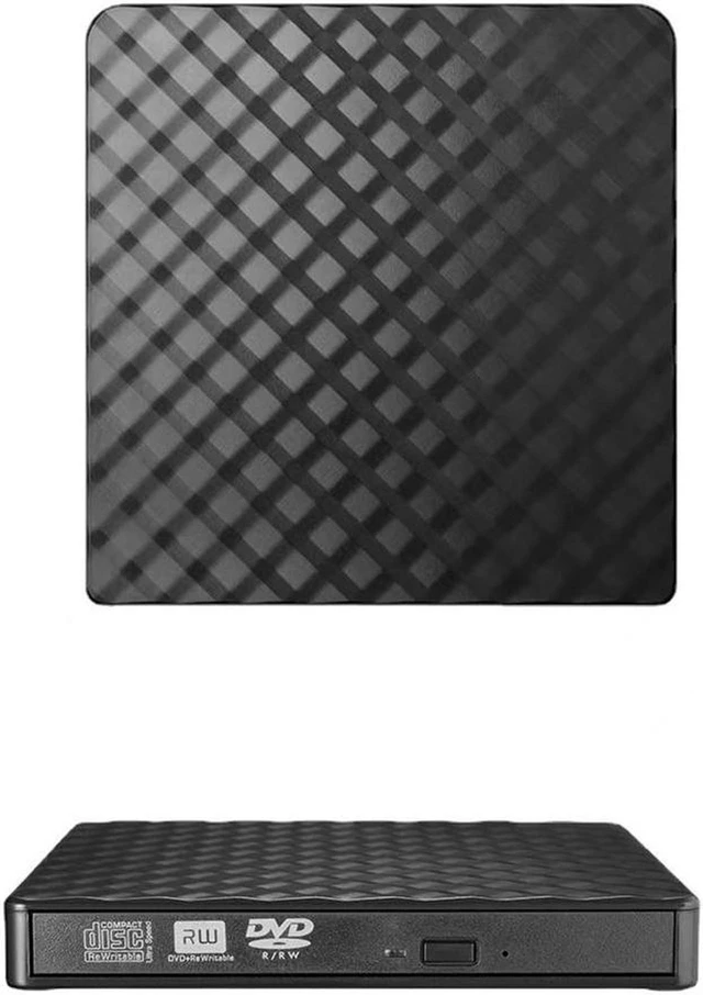 Alt view image 3 of 7 - External CD/DVD Drive for Laptop, USB 3.0 CD DVD +/-RW Drive Burner DVD Player, External CD ROM Reader Writer Optical Drive Compatible with Laptop PC Mac MacBook Windows 11/10/8.1/7 Linux