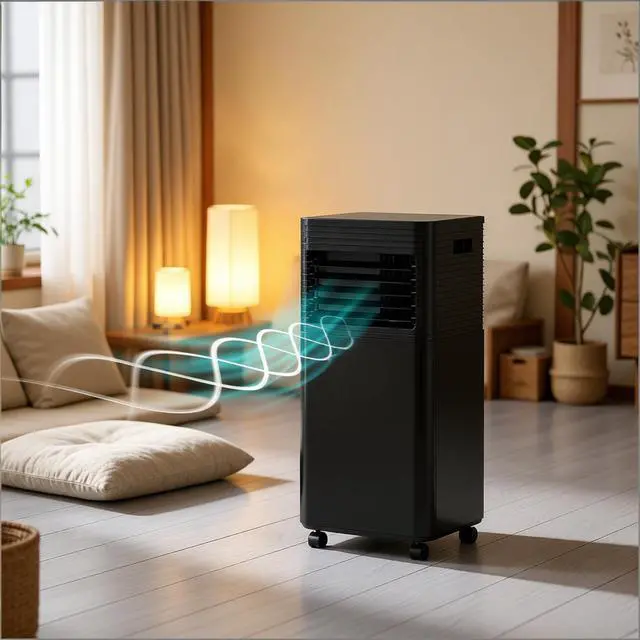 Main image of Modern Air Conditioner,Mobile Air Conditioner with wheels,Home Air Conditioner