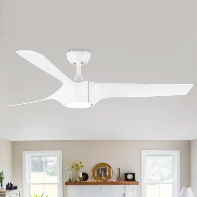 Main image of 56 In.Intergrated LED Ceiling Fan with White ABS Blade
