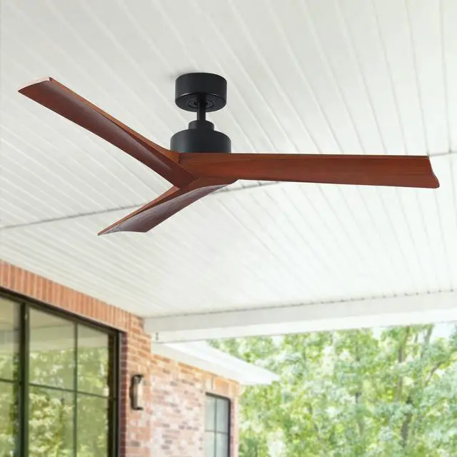 Main image of 52" Black Lowe Profile Ceiling Fan without Light