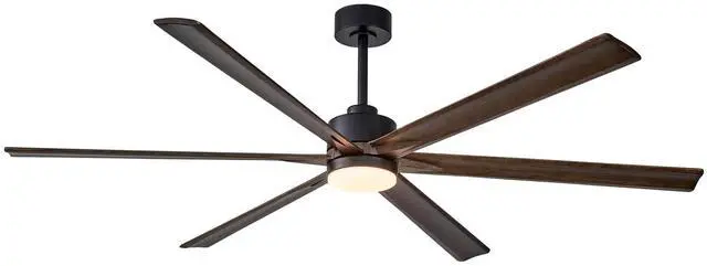 Main image of 70" Ceiling Fan with Lights Quiet DC Motor Ceiling Fans 6 Speed Levels,Reversible Ceiling Fan, for Patio Living Room, Bedroom