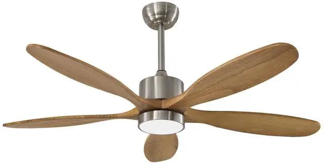Main image of 52" Ceiling Fan with Lights Quiet DC Motor Ceiling Fans 6 Speed Levels,Reversible Ceiling Fan, for Patio Living Room, Bedroom