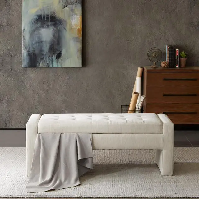 Alt view image 2 of 5 - Soft Close Storage Bench