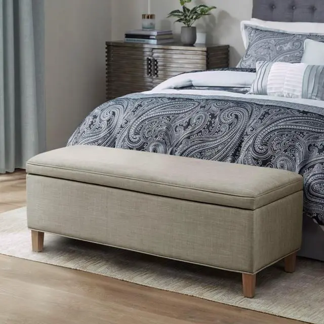 Alt view image 2 of 7 - Rectangular Soft Close Storage Bench