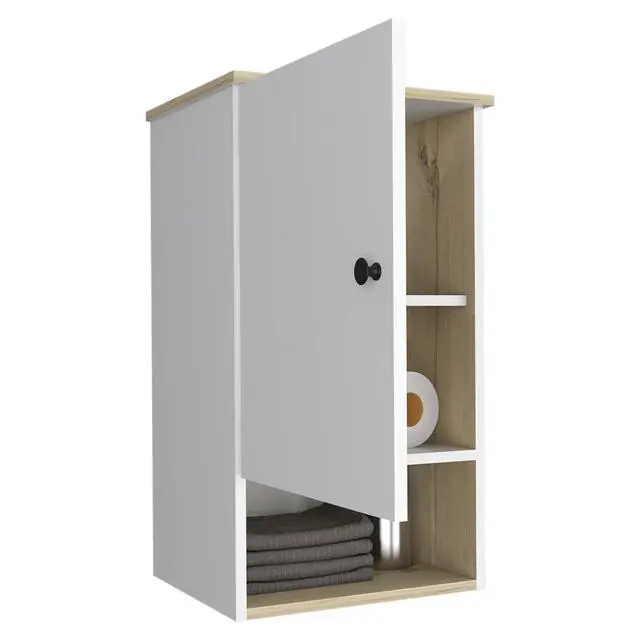 Alt view image 7 of 7 - St. Angelo Medicine Cabinet, Two Internal Shelves, Single Door, One Shelf
