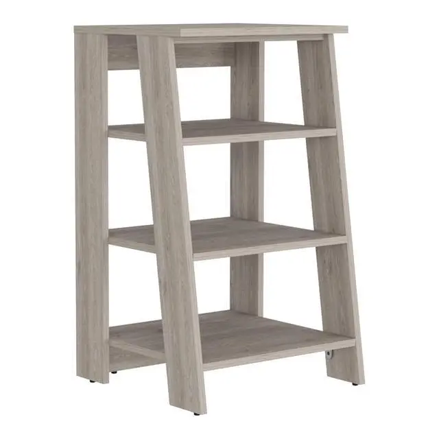 Alt view image 5 of 7 - St. Clair Linen Cabinet, Two Interior Shelves, Two Open Shelves, Single Door