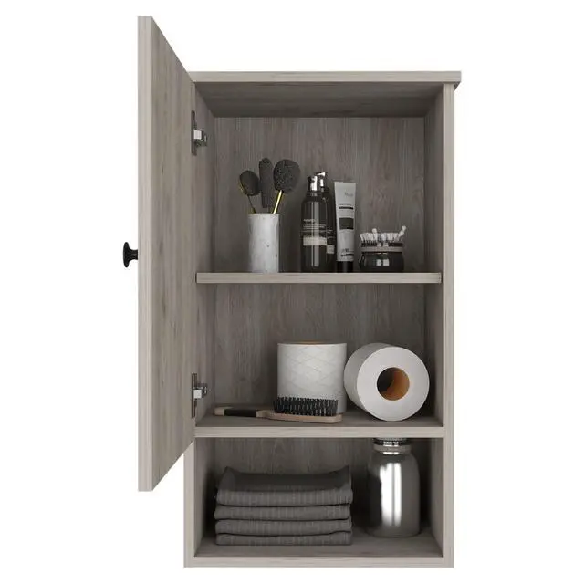 Alt view image 6 of 7 - St. Angelo Medicine Cabinet, Two Internal Shelves, Single Door, One Shelf