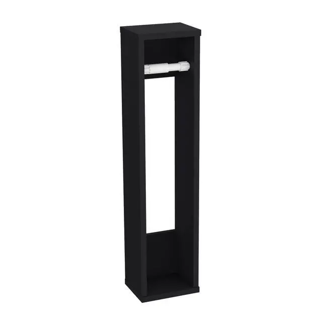 Alt view image 2 of 7 - Bali 28" High Toilet Paper Holder Narrow Shelf Organizer for Bathroom, Living Room, Kitchen