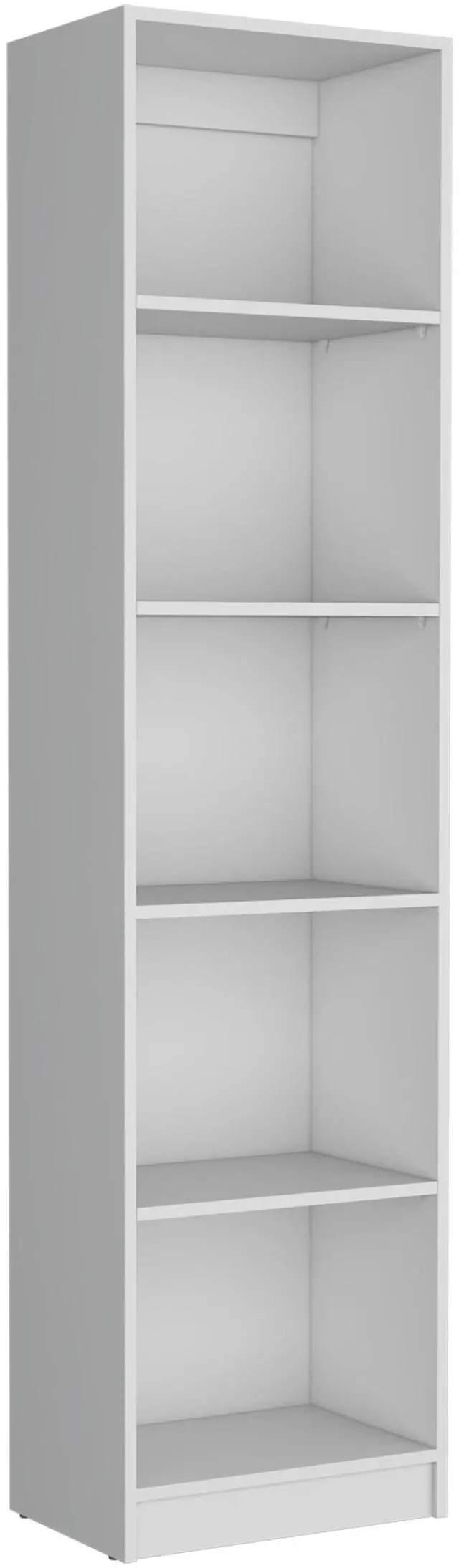 Alt view image 3 of 6 - Kenyon 2 Piece Home Bookcase set, 42" Wide with 10 Shelves, Living Room Set White