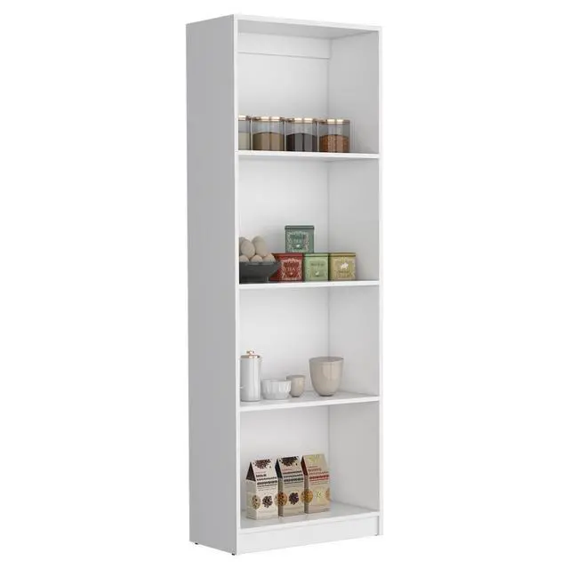 Alt view image 5 of 7 - Dupree 3 Piece Home Bookcase set, 67" Wide with 14 Shelves , Living Room Set Set White