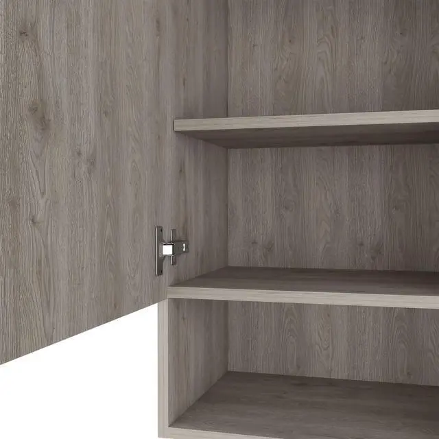 Alt view image 7 of 7 - Medicine Cabinet Porto, Two Internal Shelves, Light Gray Finish