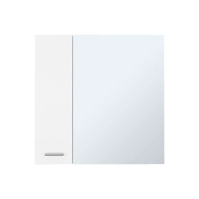 Alt view image 2 of 7 - Medicine Cabinet Prague, Four Internal Shelves, Single Door, White Finish