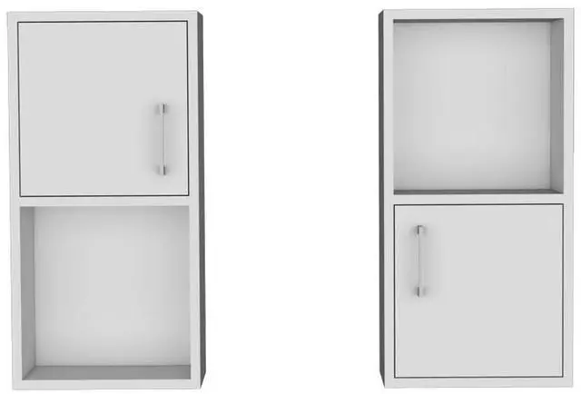 Main image of Medicine Cabinet Florence, Bedroom, White