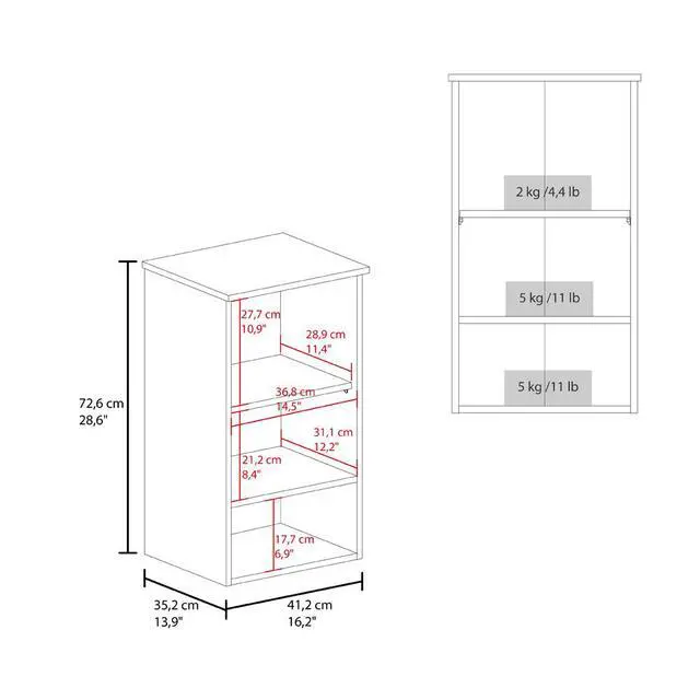 Alt view image 4 of 7 - Medicine Cabinet Porto, Bathroom, White