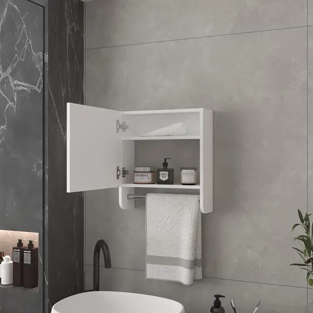 Alt view image 3 of 7 - Medicine Cabinet Ulysses, Bathroom, White