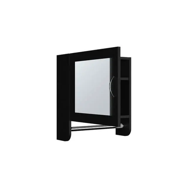 Alt view image 2 of 7 - Medicine Cabinet Ulysses, Bathroom, Black