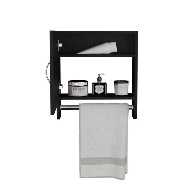 Alt view image 5 of 7 - Medicine Cabinet Ulysses, Bathroom, Black
