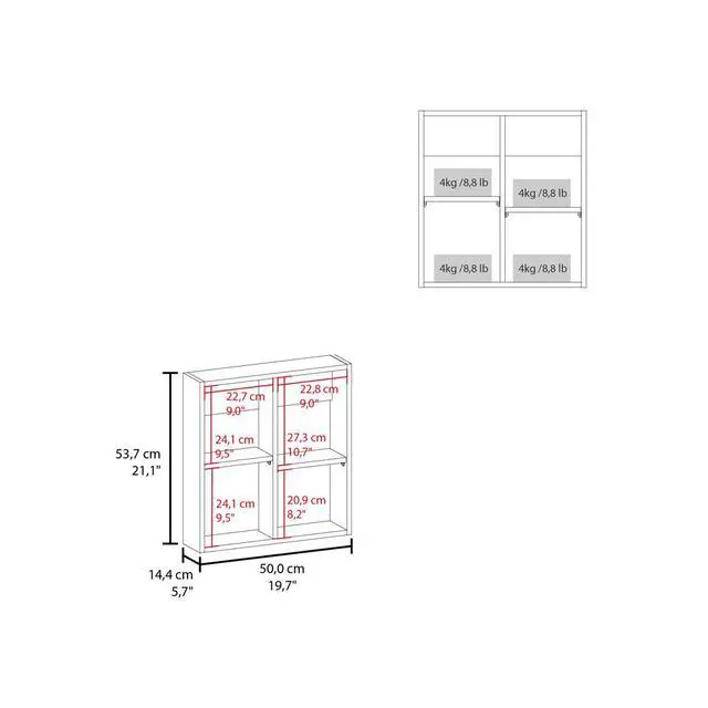Alt view image 7 of 7 - Medicine Cabinet Clayton, Bathroom, White