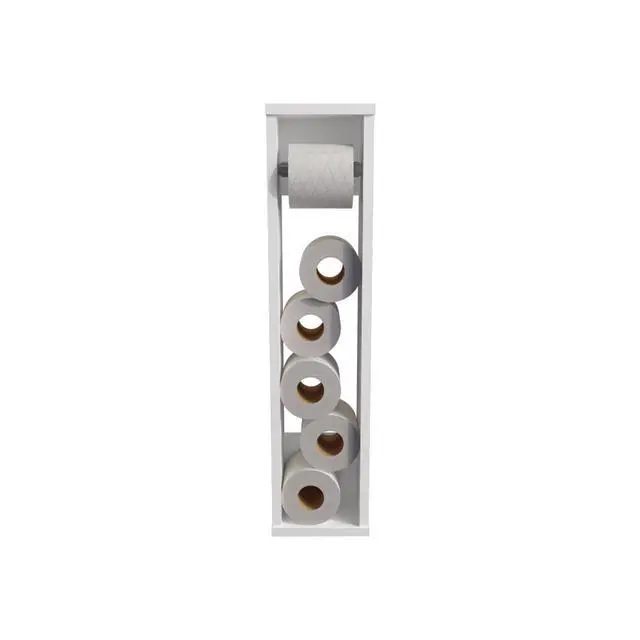Alt view image 4 of 7 - Toliet Paper Holder Magna, Bathroom, White