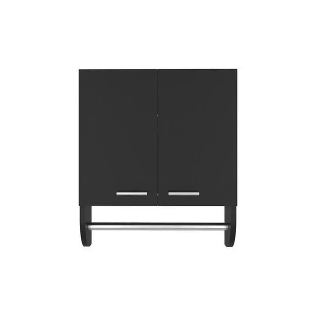 Alt view image 6 of 7 - Medicine Cabinet Riley, Bathroom, Black