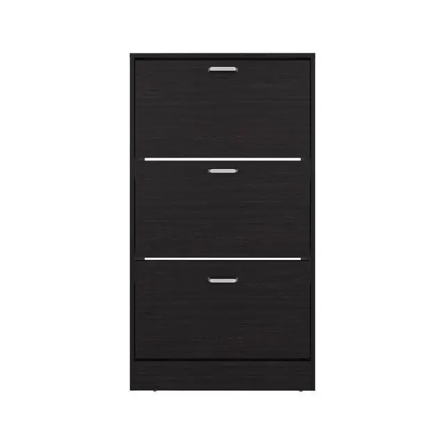Alt view image 3 of 7 - Hesston Shoe Rack Organizer, Badroom, Black