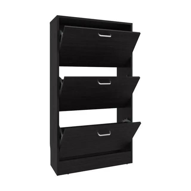 Alt view image 4 of 7 - Hesston Shoe Rack Organizer, Badroom, Black