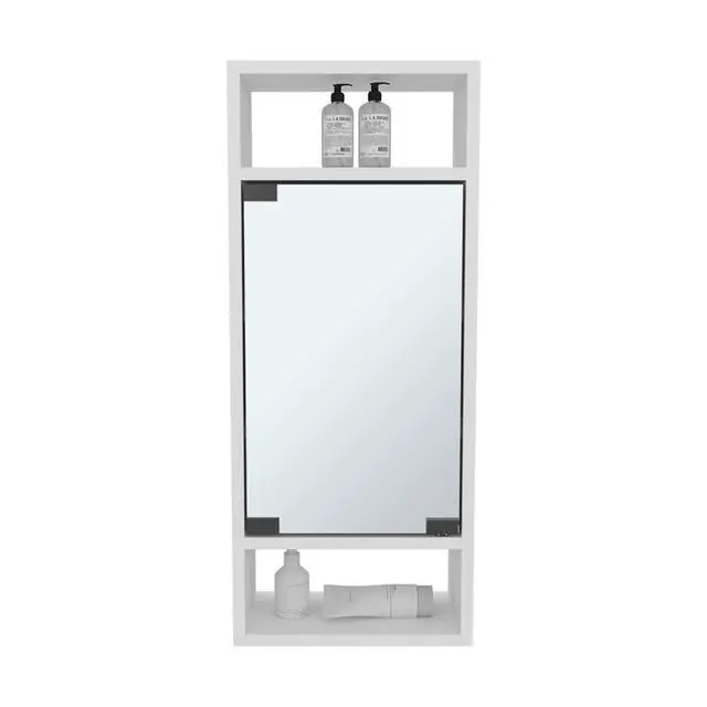 Alt view image 5 of 7 - Amory Medicine Cabinet, Bathroom, White