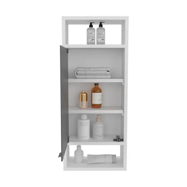 Alt view image 7 of 7 - Amory Medicine Cabinet, Bathroom, White