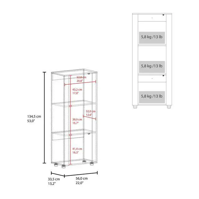 Alt view image 7 of 7 - Dorneyville Bookcase
