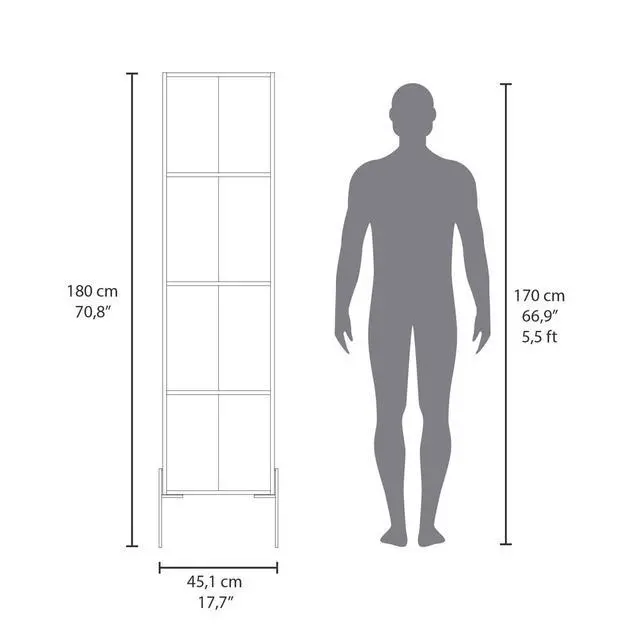Alt view image 5 of 7 - Linen Cabinet Hopewell, Bathroom, Matt Gray