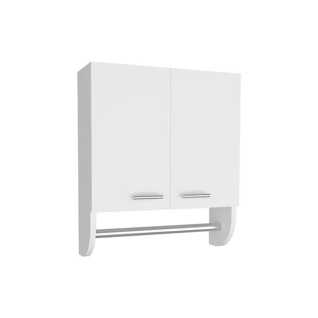 Alt view image 3 of 7 - Medicine Cabinet 20.30" H, with 2 Shelves and 2 Doors, White