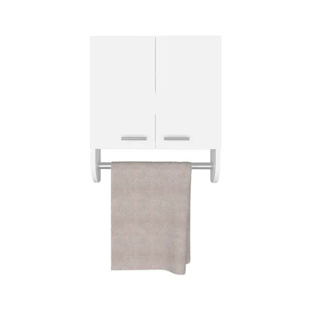 Alt view image 4 of 7 - Medicine Cabinet 20.30" H, with 2 Shelves and 2 Doors, White