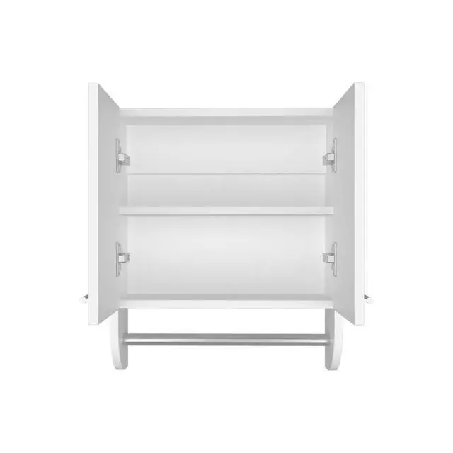 Alt view image 5 of 7 - Medicine Cabinet 20.30" H, with 2 Shelves and 2 Doors, White