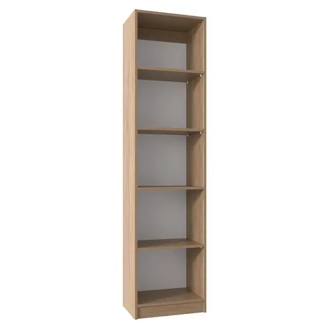 Alt view image 2 of 7 - Bookcase Compact Bookshelf with Multiple Shelves
