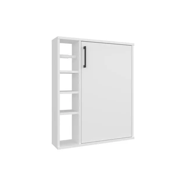 Alt view image 4 of 7 - Medicine Cabinet, 1 Door, 7 Shelves, White