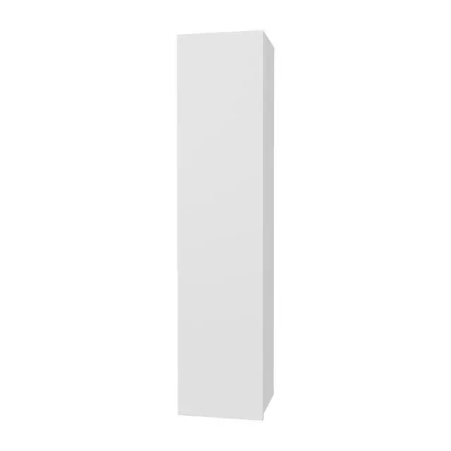 Alt view image 3 of 7 - Bigelow Wall Cabinet, 1 Door, 4 Shelves, White