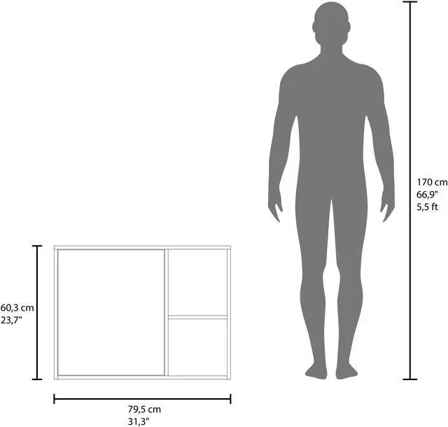 Alt view image 7 of 7 - Nome Medicine Cabinet with Interior Storage Compartments, White