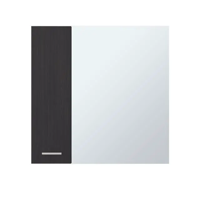 Alt view image 4 of 7 - Harbor Medicine Double Door Cabinet,Four Interior Shelves, Black Wengue