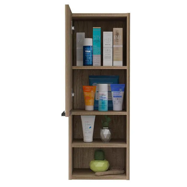 Alt view image 5 of 6 - Milwaukee Medicine Cabinet, Two Shelves, Single Door Cabinet, Two Interior Shelves