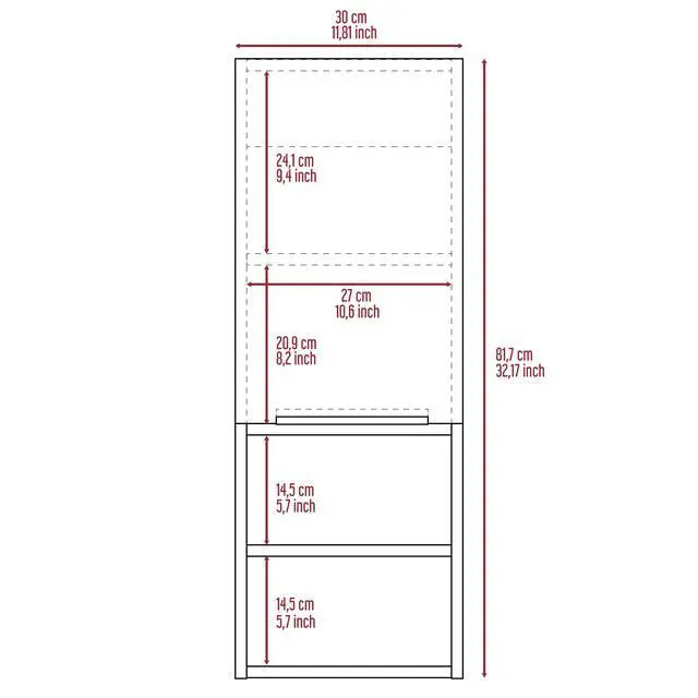 Alt view image 3 of 6 - Milwaukee Medicine Cabinet, Two Shelves, Single Door Cabinet, Two Interior Shelves