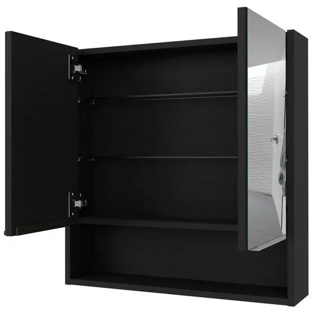 Alt view image 5 of 6 - Ozark 24" Medicine Cabinet With Mirror, One Shelf