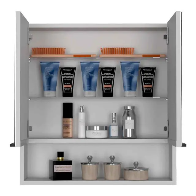 Alt view image 5 of 6 - Ozark 24" Medicine Cabinet With Mirror, One Shelf